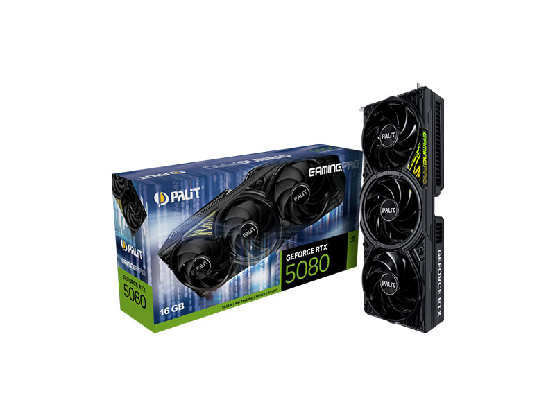 Palit GamingPro RTX 5080 16GB Ultimate Gaming Graphics Card